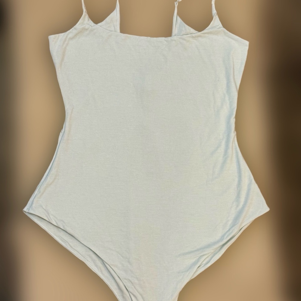 Skims Frost Modal Brief Bodysuit Large NWT